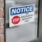 Signmission No Trespassing Residents Only Sign, Vinyl Decal, 10in W x 7in L, 2PK OS-2PACK-NS-D-710-L-14985 - alternate 4